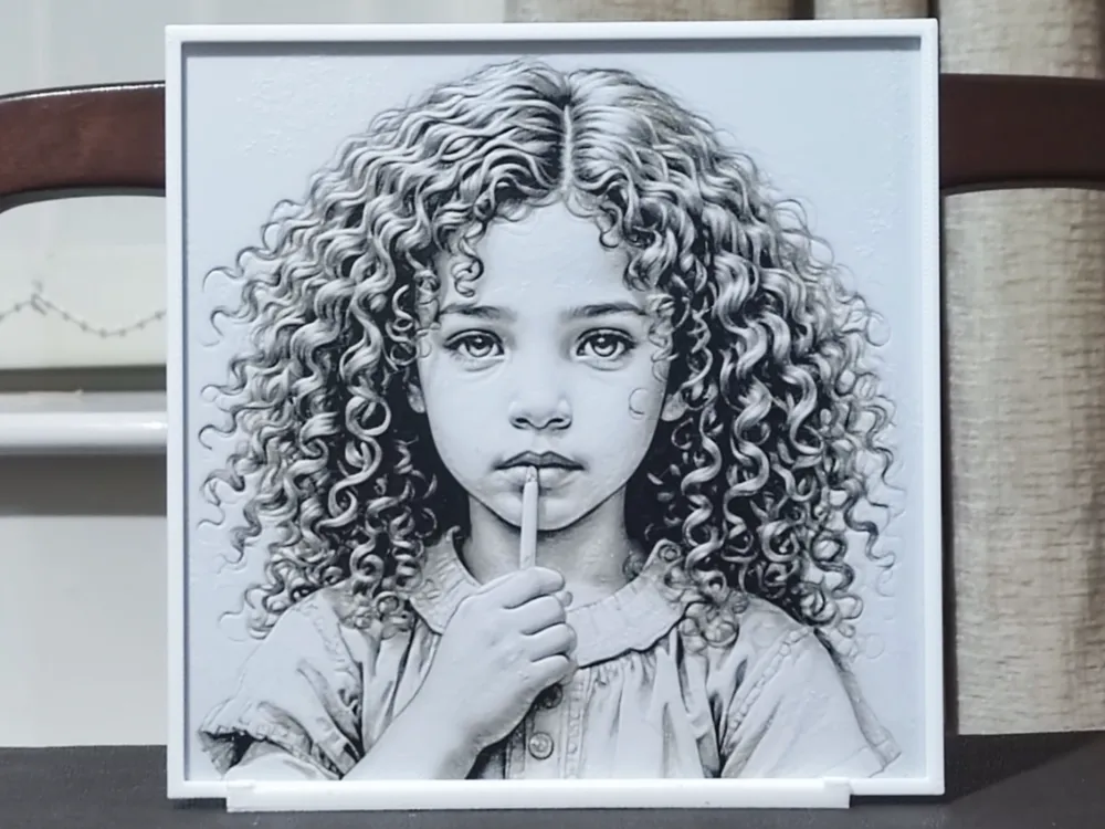 Deep In Thought - HueForge 3 Color Deep In Thought - HueForge 3 Color