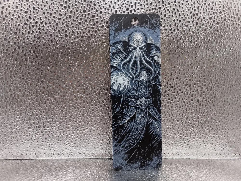 Mind Flayer Bookmark – Hueforge by Borishotch Industries HueForge model: Mind Flayer Bookmark – Hueforge by Borishotch Industries