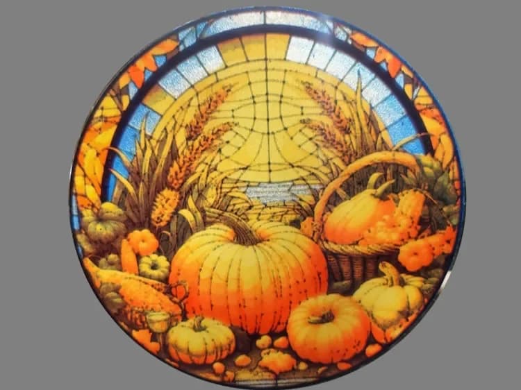 HueForge Harvest Stained-Glass by tlavedas HueForge model: HueForge Harvest Stained-Glass by tlavedas