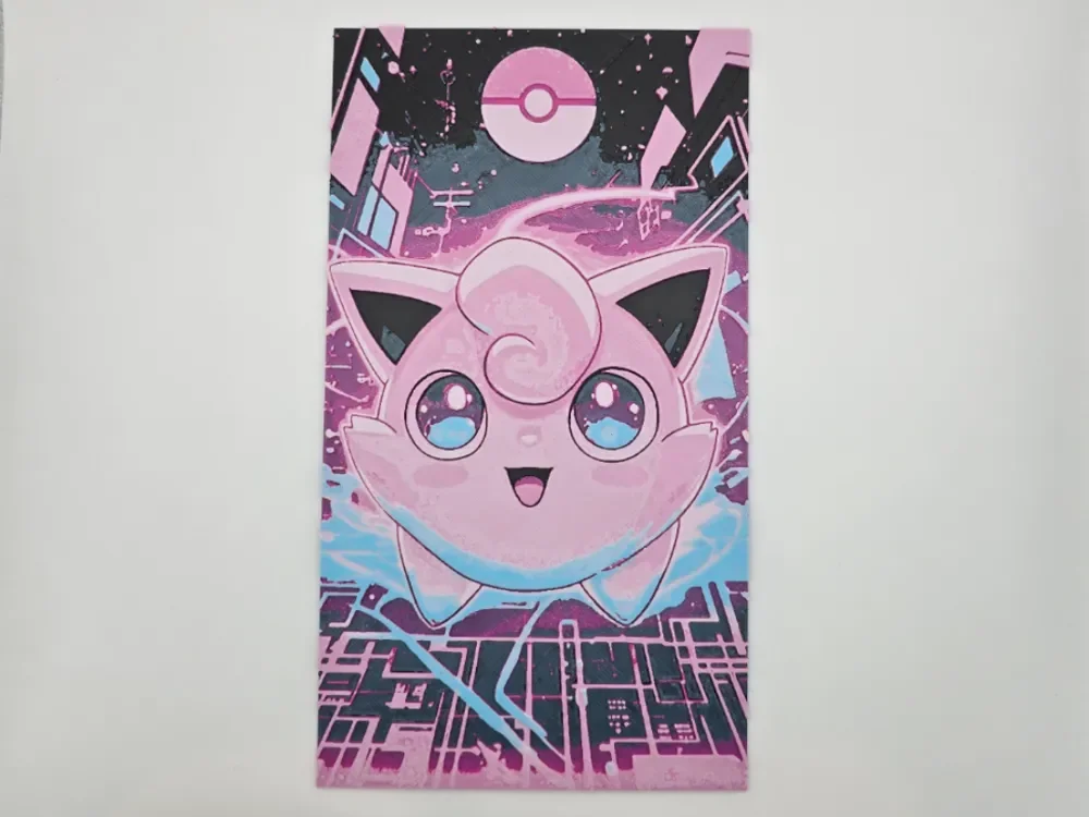 Jigglypuff Pokemon by Kactus Fpv HueForge model: Jigglypuff Pokemon by Kactus Fpv