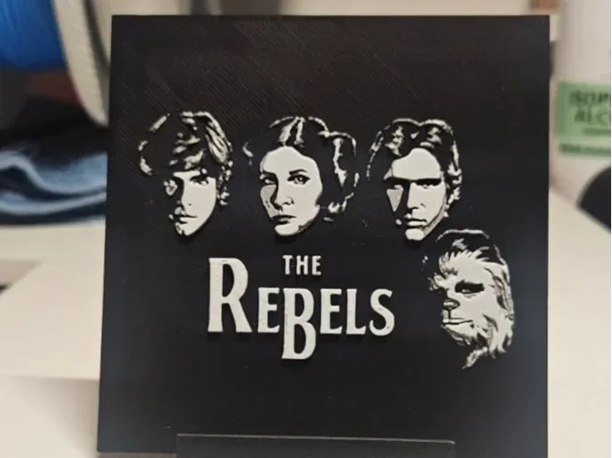 Star Wars The Rebels by Mano's 3d_Art HueForge model: Star Wars The Rebels by Mano's 3d_Art