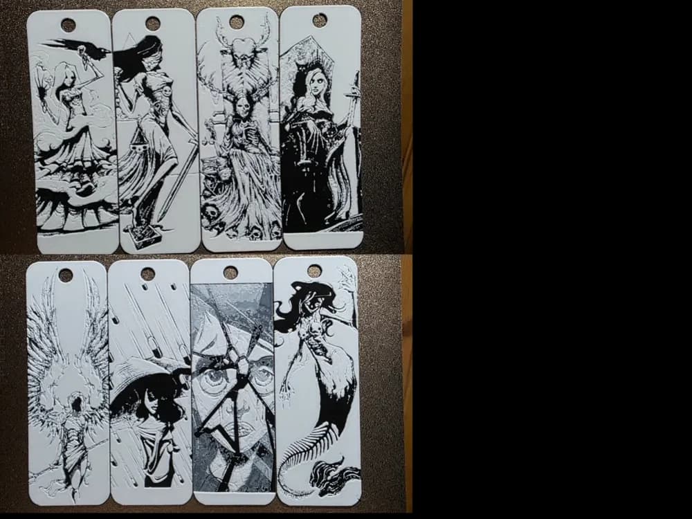 Somethings Not Right With Shawn Hueforge Bookmarks by AirMechDesigns HueForge model: Somethings Not Right With Shawn Hueforge Bookmarks by AirMechDesigns