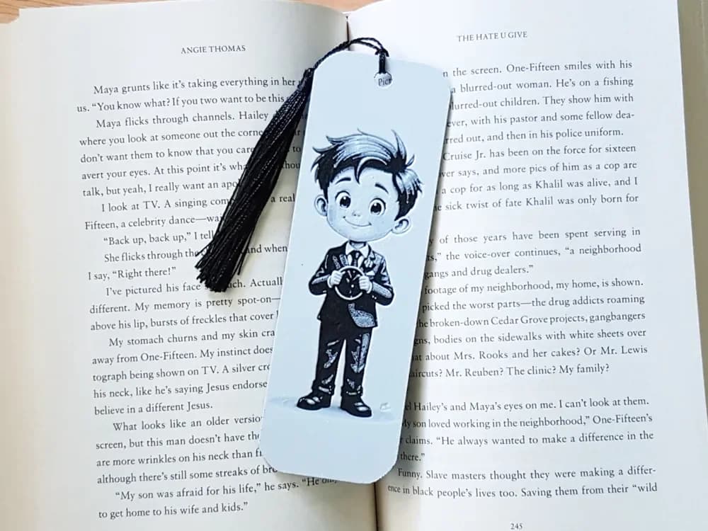 No AMS Needed. Ring Bearer/Groom Bookmark. by Dame Jo HueForge model: No AMS Needed. Ring Bearer/Groom Bookmark. by Dame Jo