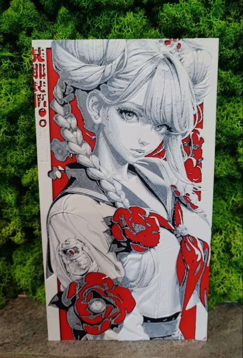 Art of Japan by Garuda3D HueForge model: Art of Japan by Garuda3D