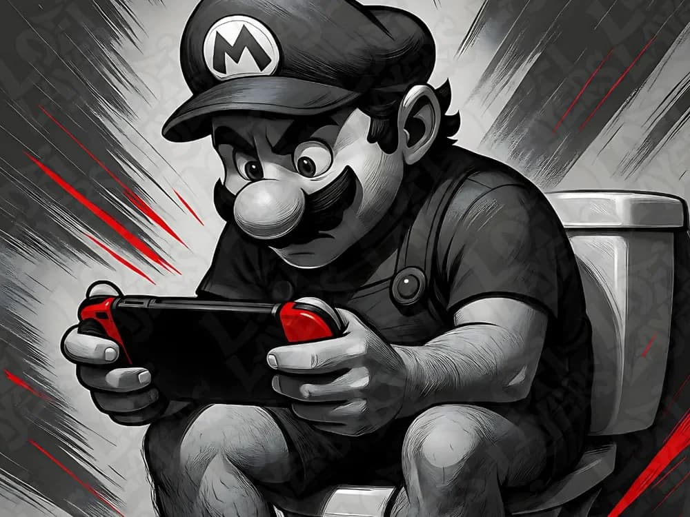 Super Mario Pooper Hueforge by LoFi Layers HueForge model: Super Mario Pooper Hueforge by LoFi Layers