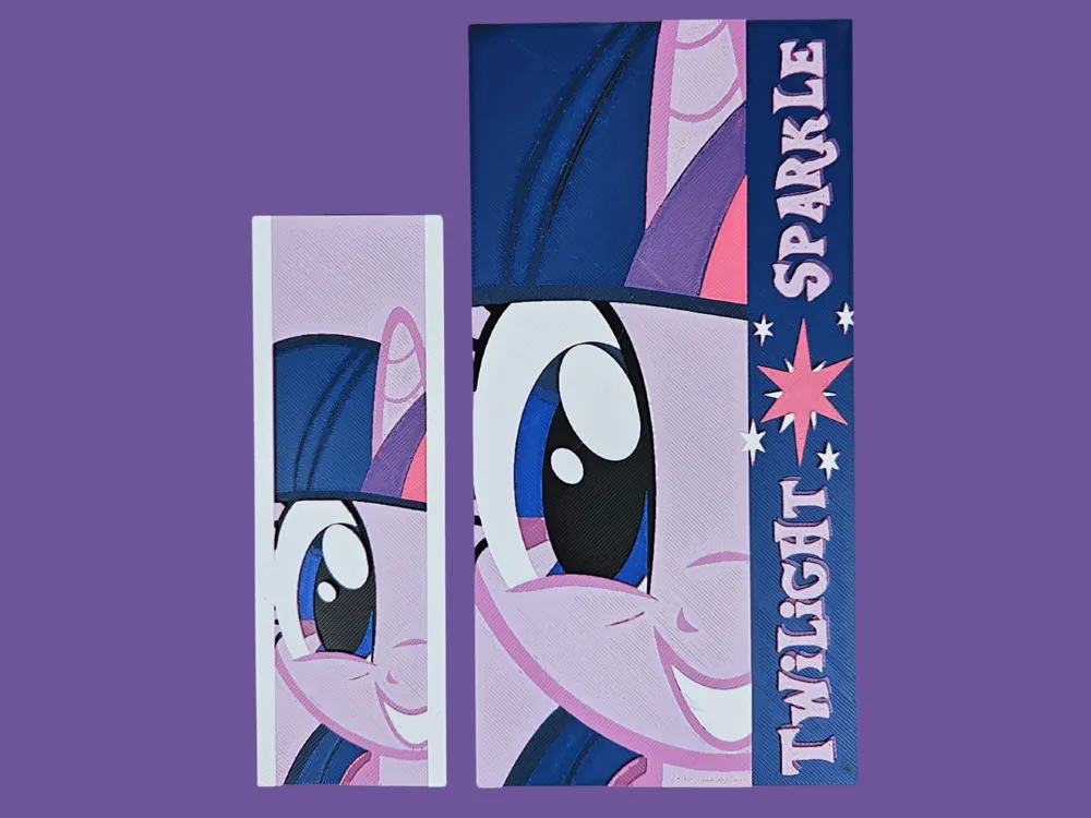 Twilight Sparkle by BusyKikiBee HueForge model: Twilight Sparkle by BusyKikiBee