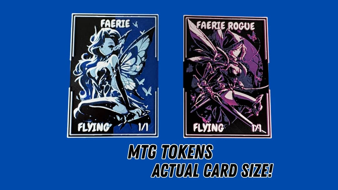 Faerie Tokens by Canadian Gamer HueForge model: Faerie Tokens by Canadian Gamer