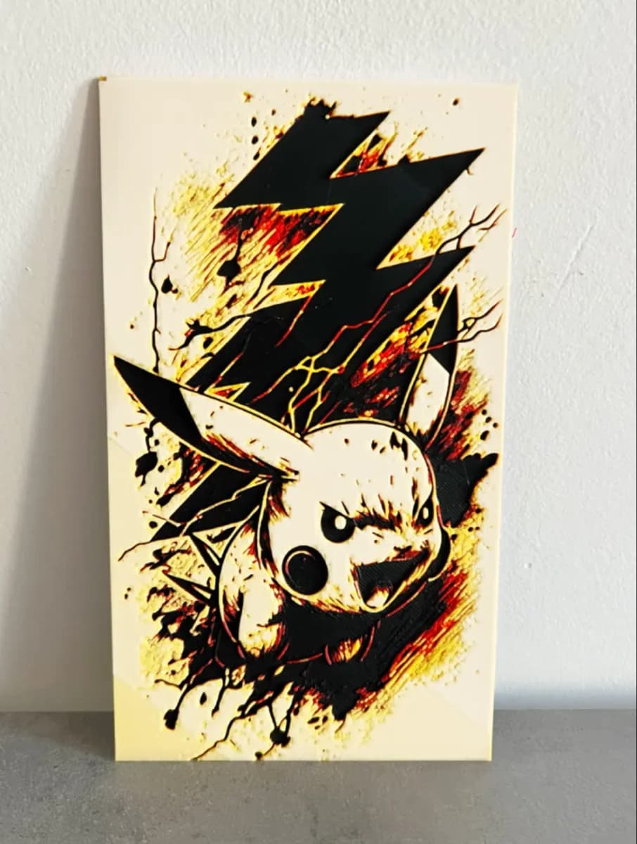 PIKACHU HUEFORGE NO FRAME