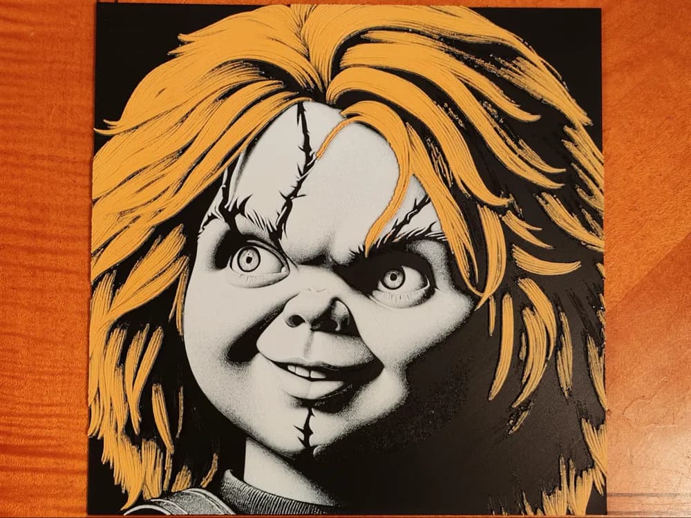 Chucky - Hueforge by Sarge HueForge model: Chucky - Hueforge by Sarge