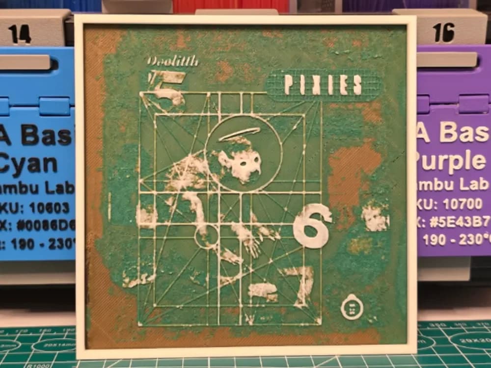 Pixies "Doolittle" Album - Hueforge Art