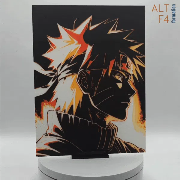 Naruto backlight effect Naruto backlight effect