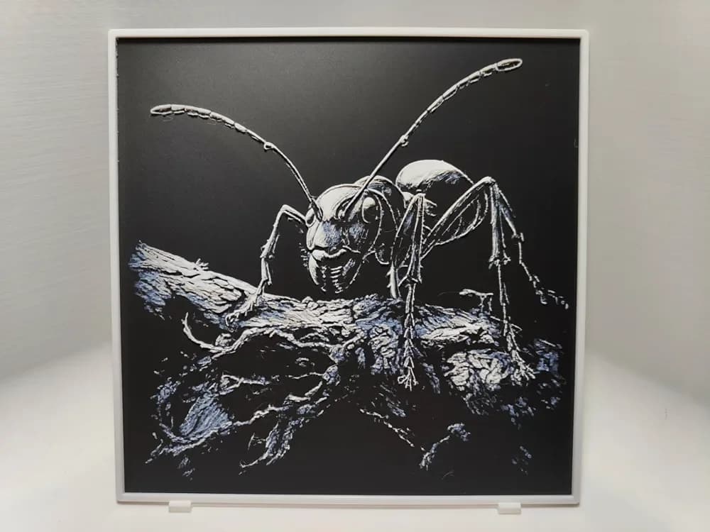 Ant - Hueforge by BeaN HueForge model: Ant - Hueforge by BeaN