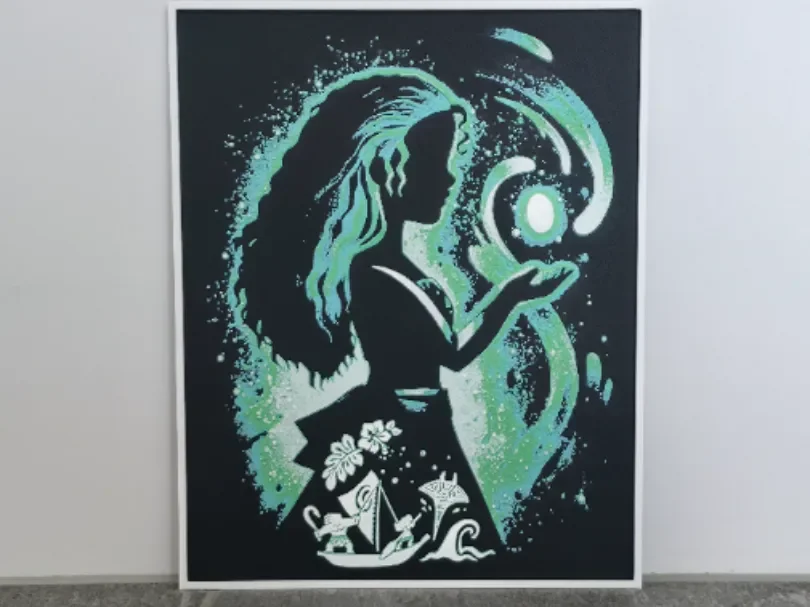 Disney Moana Vaiana Hueforge 194x241 by RIVY3Dprint HueForge model: Disney Moana Vaiana Hueforge 194x241 by RIVY3Dprint