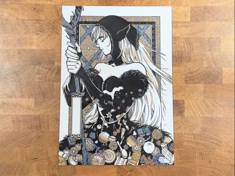 Delicious in Dungeon - Marcille by Pretty Okay Prints HueForge model: Delicious in Dungeon - Marcille by Pretty Okay Prints