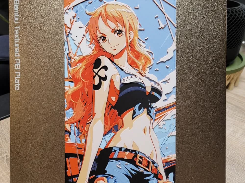 HueForge model: Nami - One piece Hueforge_CM_132x235 by Vincent111