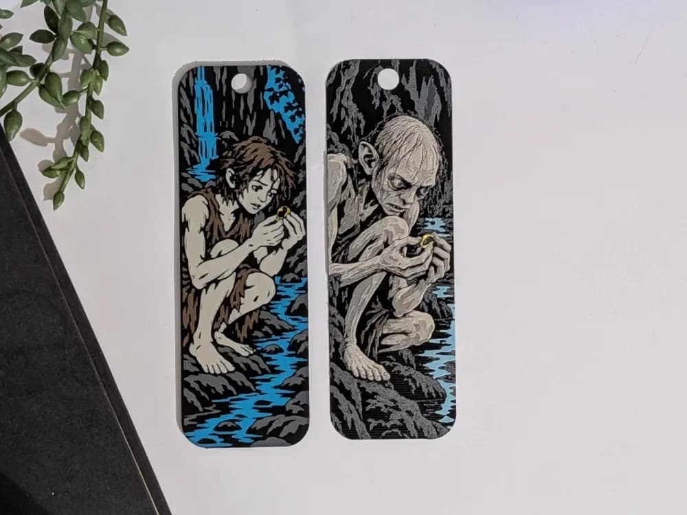 Smeagol - Gollum by CommandersVault HueForge model: Smeagol - Gollum by CommandersVault
