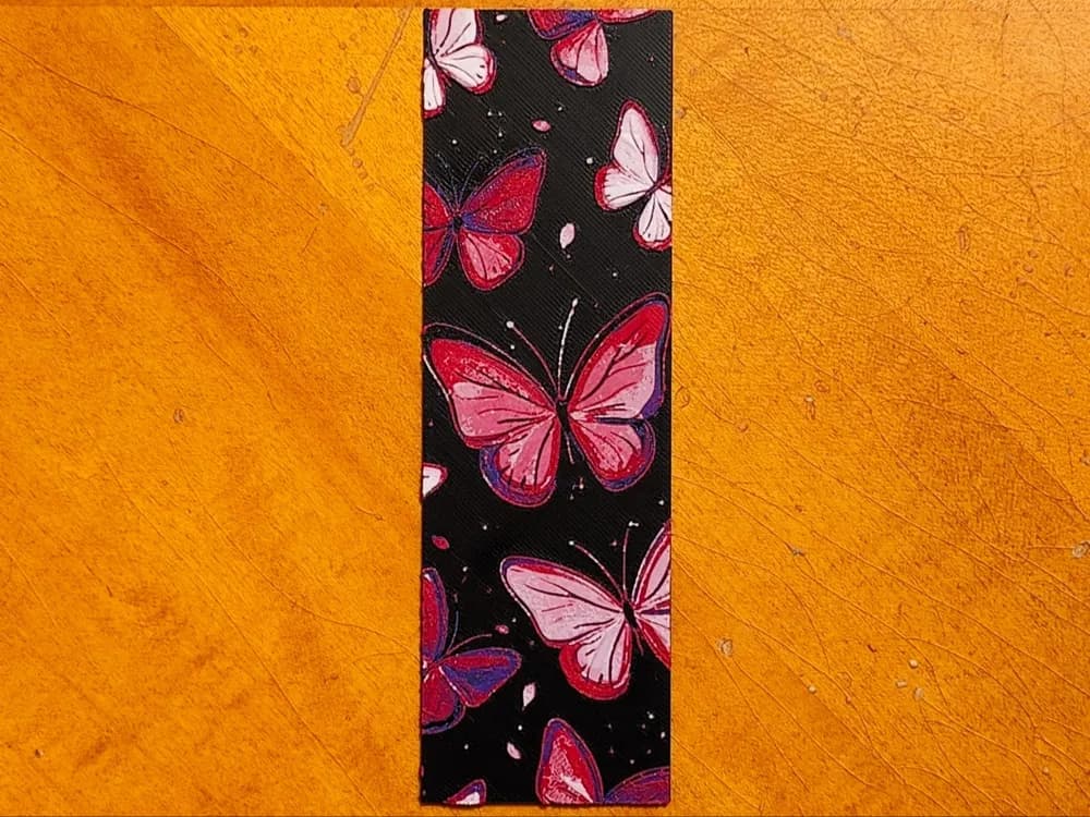 Butterflies Bookmark - 4 Colours Butterflies Bookmark - 4 Colours