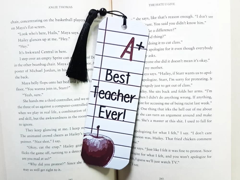 Bookmark, Best Teacher Ever Bookmark, Best Teacher Ever