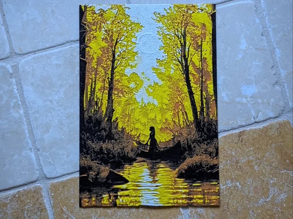 Girl Huntress Panorama Hueforge Girl Huntress Panorama Hueforge