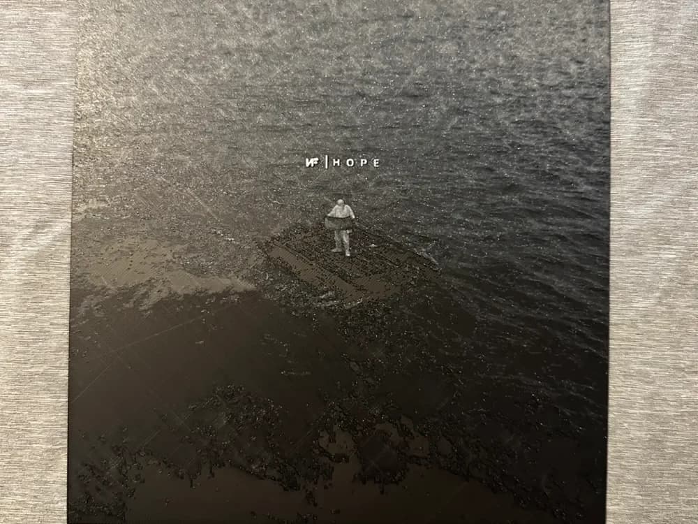 NF Hope Album Cover Hueforge by Hey Ben HueForge model: NF Hope Album Cover Hueforge by Hey Ben
