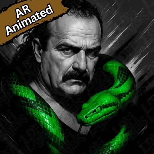 Jake the Snake Hueforge by LoFi Layers HueForge model: Jake the Snake Hueforge by LoFi Layers