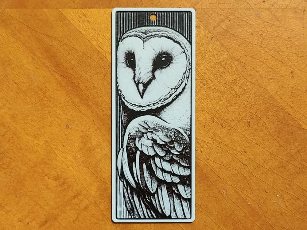 Barn Owl Bookmark Barn Owl Bookmark
