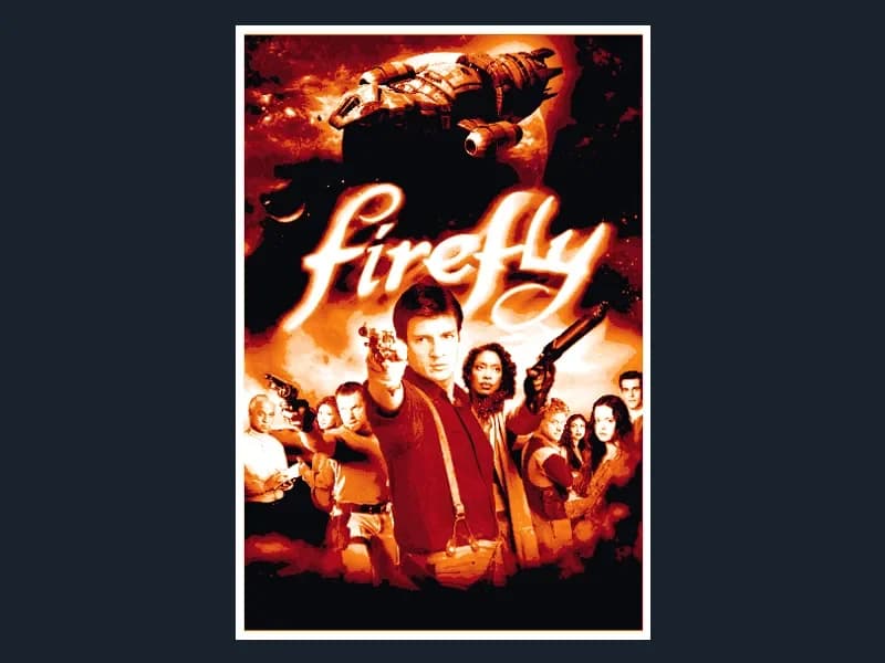 FireFly (Series Poster - HueForge) by HugheCraft HueForge model: FireFly (Series Poster - HueForge) by HugheCraft