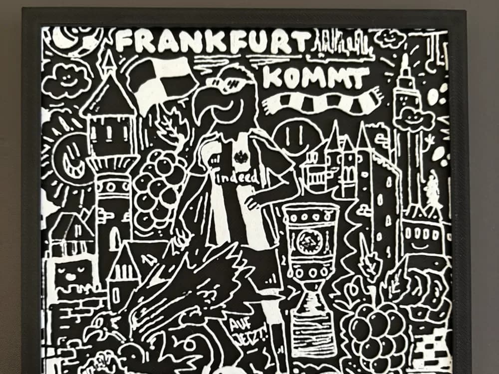 Eintracht Frankfurt Hueforge by Reeftank&more HueForge model: Eintracht Frankfurt Hueforge by Reeftank&more