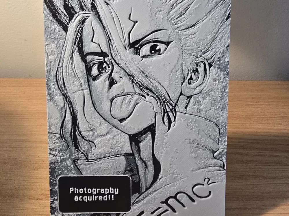 Hueforge - Dr Stone - Senku Ishigami by FxD | Function-X-Design HueForge model: Hueforge - Dr Stone - Senku Ishigami by FxD | Function-X-Design