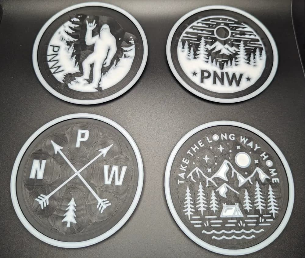 PNW Coasters