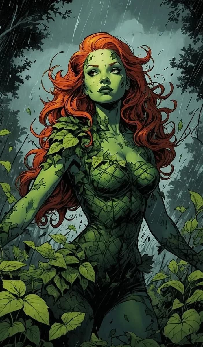 Poison Ivy Hueforge by leshowpatate HueForge model: Poison Ivy Hueforge by leshowpatate