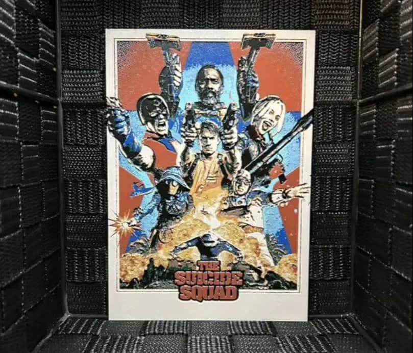 Hueforge Movie Poster - Suicide Squad - by JoDau HueForge model: Hueforge Movie Poster - Suicide Squad - by JoDau