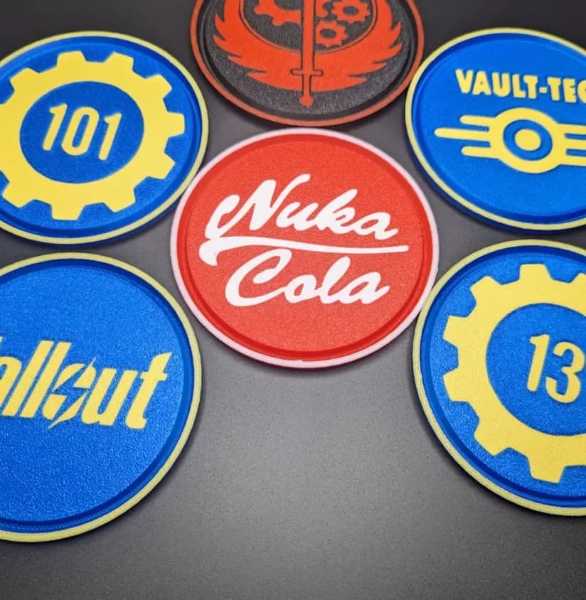 Fallout coasters