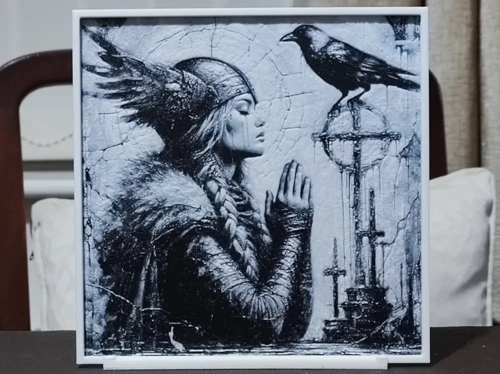 HueForge model: Praying To The Old Gods - HueForge 3 Color by BoDad