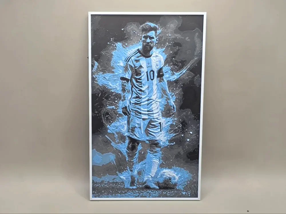 Messi Argentina - HueForge by keko HueForge model: Messi Argentina - HueForge by keko