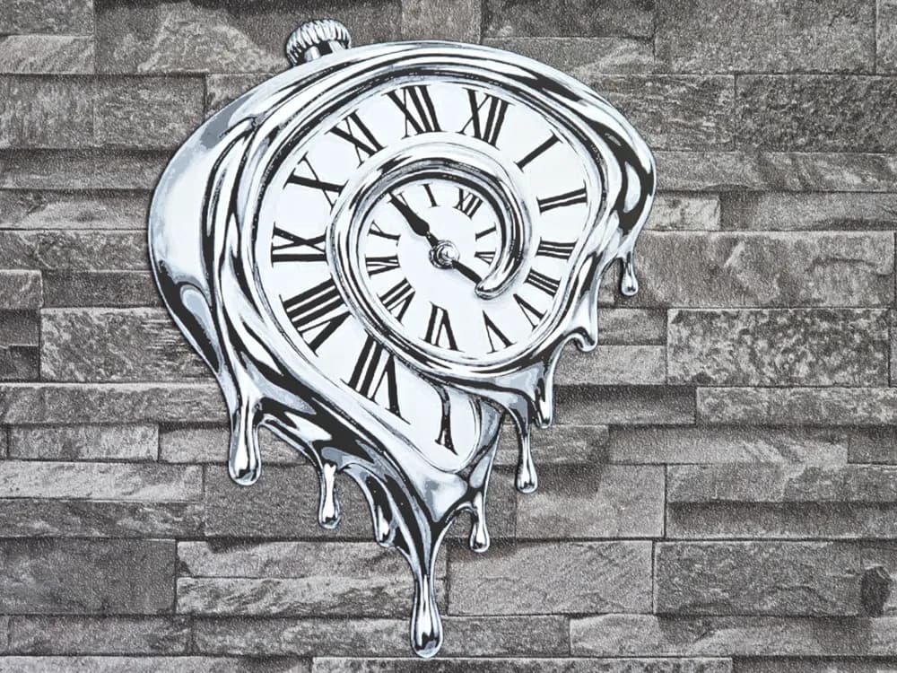 Hueforge Clock style Dali by StefBull85 HueForge model: Hueforge Clock style Dali by StefBull85