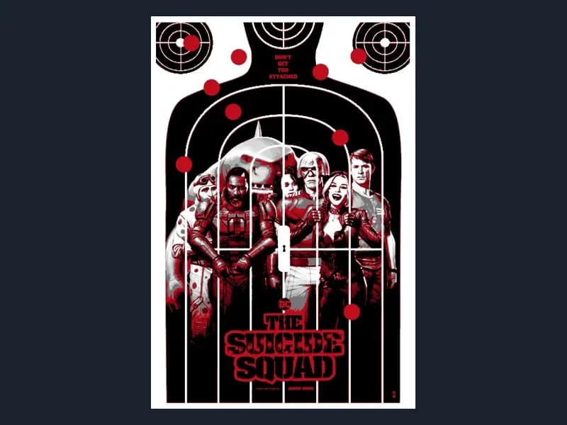 The Suicide Squad (Movie Poster - HueForge) by HugheCraft HueForge model: The Suicide Squad (Movie Poster - HueForge) by HugheCraft