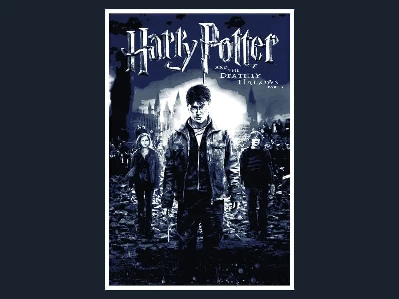 Harry Potter and the Deathly Hallows Part 2 by HugheCraft HueForge model: Harry Potter and the Deathly Hallows Part 2 by HugheCraft