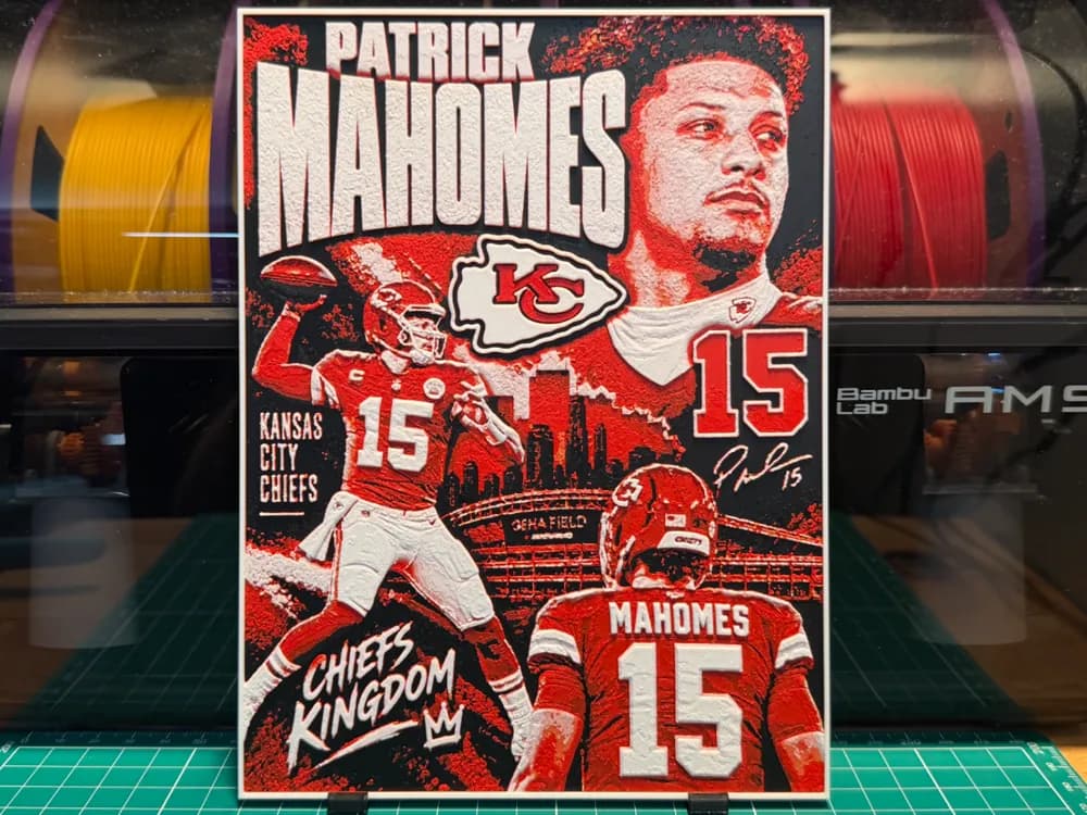 Patrick Mahomes Poster Patrick Mahomes Poster