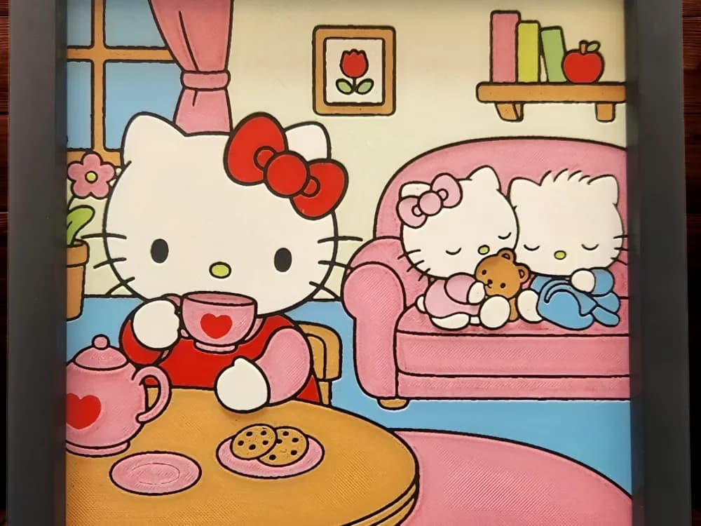 Break Time for Moma Kitty (HK Inspired Piece) Break Time for Moma Kitty (HK Inspired Piece)