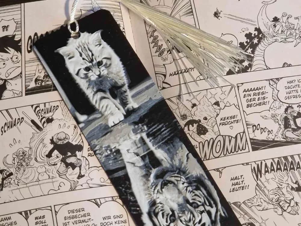 Cat Tiger Bookmark Cat Tiger Bookmark