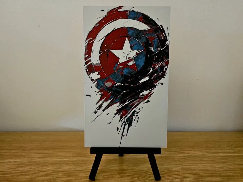 Captain America Shield Hueforge Captain America Shield Hueforge