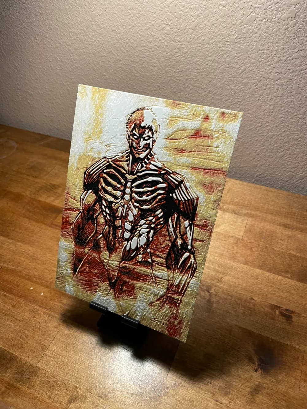 HueForge model: Hueforge - Attack on Titan - Reiner Armored Titan by Cloudy Nostalgia