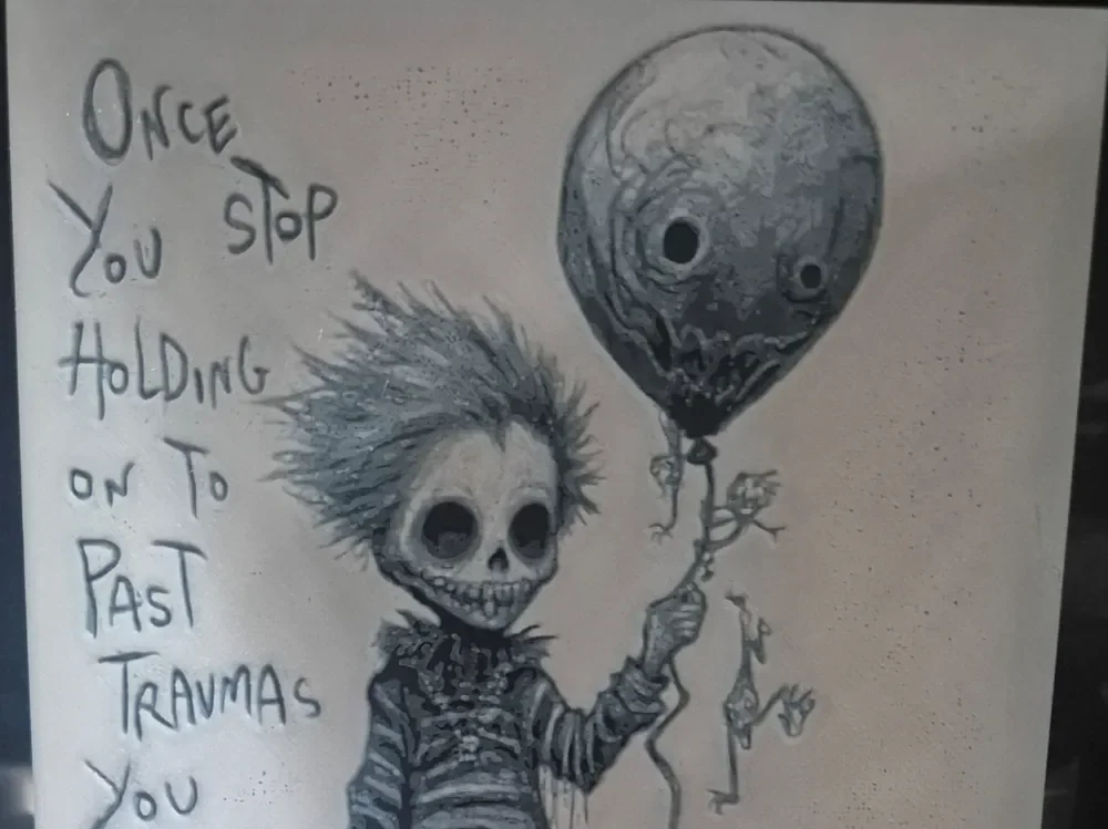 boy and balloon hueforge by Buntsta HueForge model: boy and balloon hueforge by Buntsta