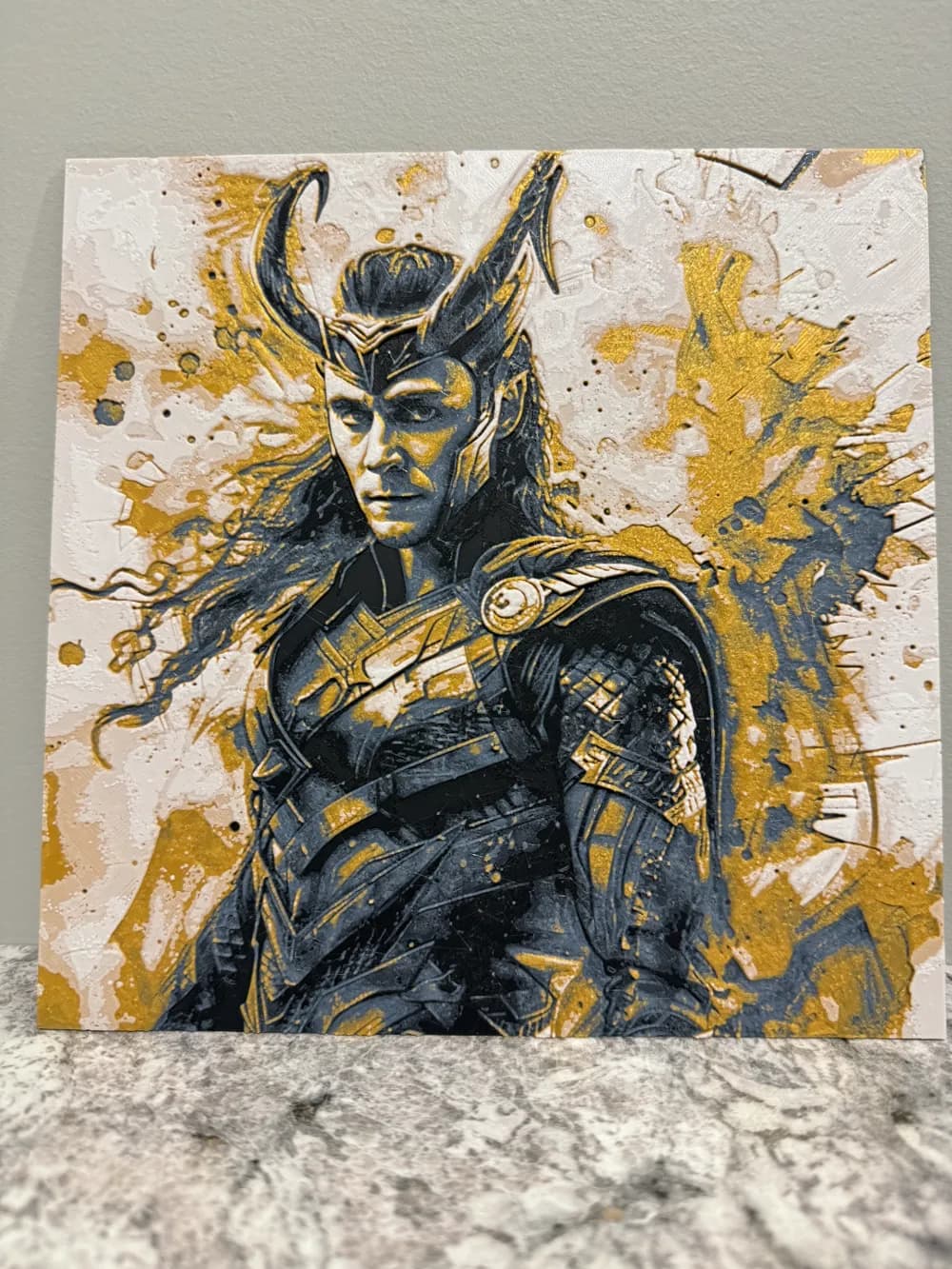 HueForge model: Loki - God of Mischief - Hueforge by Canadian Gamer