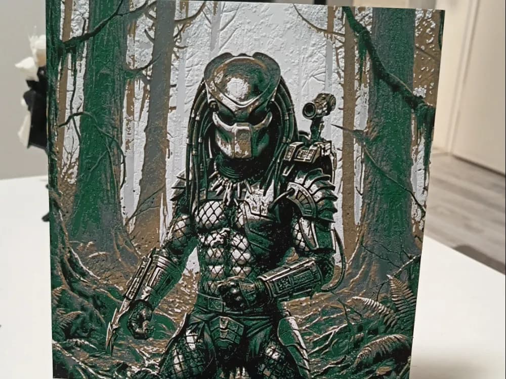 Predator Hueforge by 3DNesy HueForge model: Predator Hueforge by 3DNesy