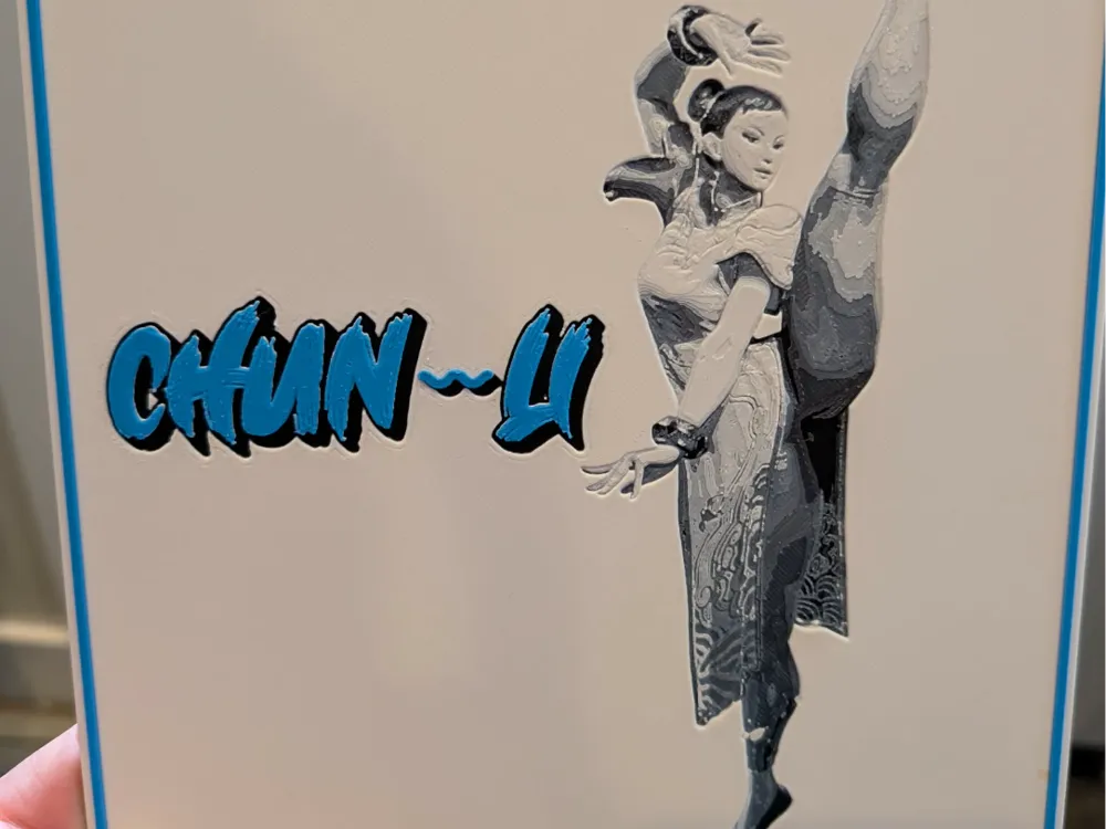 Street Fighter 6 - Chun-Li Colour Pop Hueforge Street Fighter 6 - Chun-Li Colour Pop Hueforge