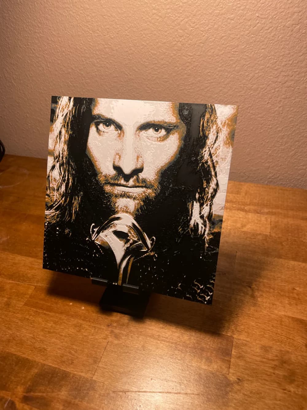 HueForge model: Hueforge - Lord of the Rings - Aragorn Face by Cloudy Nostalgia