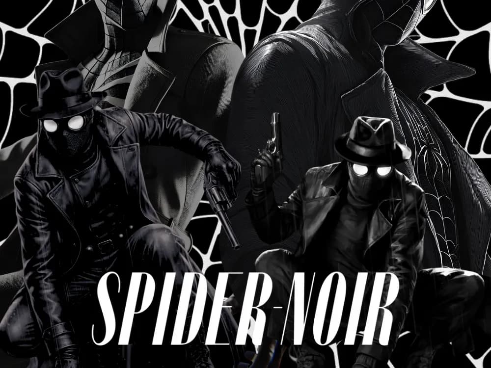 Spider Noir by Krave HueForge model: Spider Noir by Krave