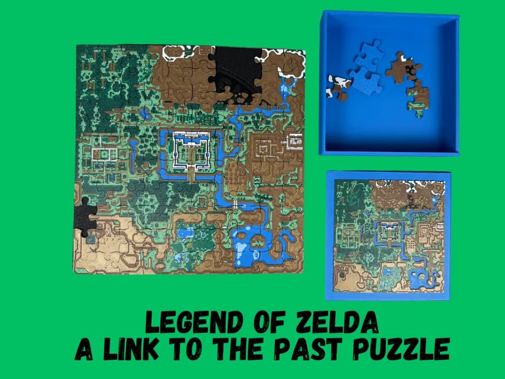 Legend of Zelda - ALTTP - Puzzle Box and Lid by Canadian Gamer HueForge model: Legend of Zelda - ALTTP - Puzzle Box and Lid by Canadian Gamer